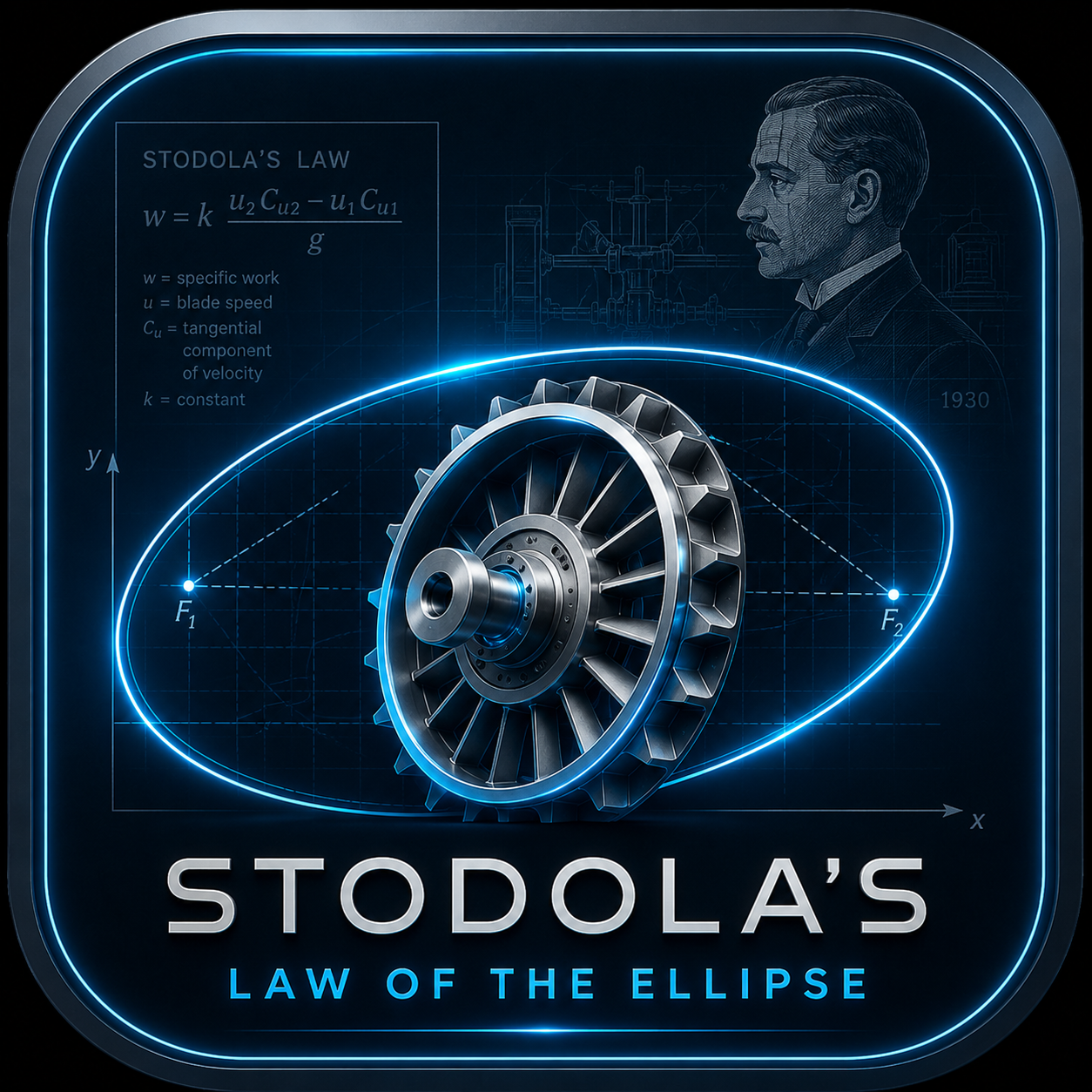 Stodola's Law of the Ellipse